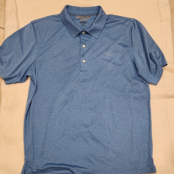 Greg Norman Collection Light Blue Polo Shirt - Picture 1 of 7